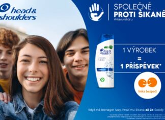 Značka Head & Shoulders spouští ve spolupráci s Linkou bezpečí kampaň proti šikaně